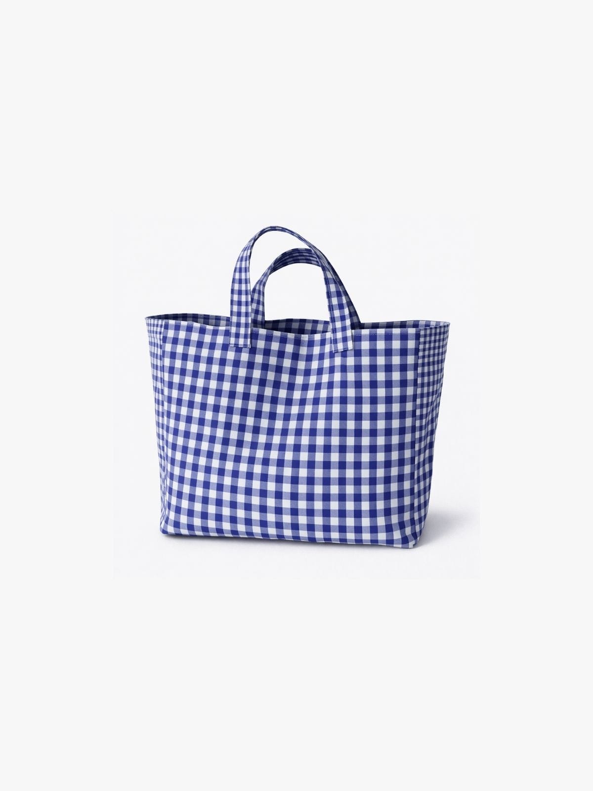 Grand Cabas in Navy and Red, handmade in Cambodia (view 3)