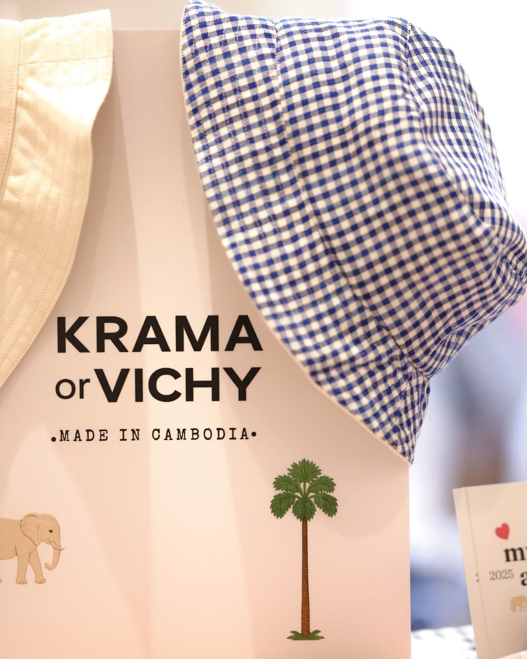 An artisan-made piece handcrafted in Cambodia