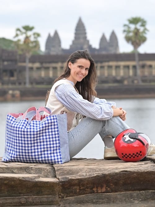 Handmade textiles and crafts made in Siem Reap, Cambodia